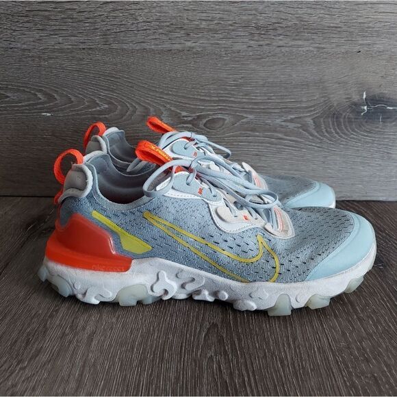 Nike React Vision GS 'Light Armory Blue Crimson' CD6888-404 Size 7Y - Picture 1 of 11